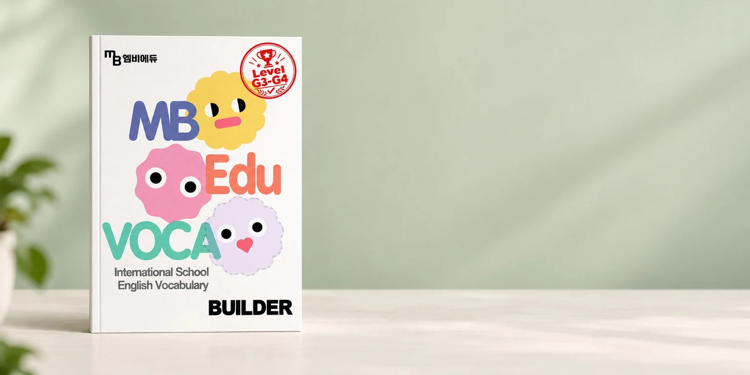 개발 중인 MB Edu VOCA 교재 표지 시각화